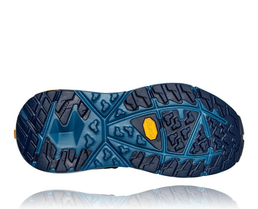 Hoka One One Spor Ayakkabı Kadın Lacivert - Kaha Kısa Gore-Tex - PM4968527